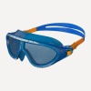 Очки для плавания Speedo Biofuse Rift Junior детские (голубые; голубой/оранжевый)
